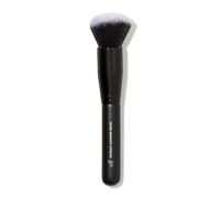 e.l.f. Ultimate Blending Brush, Soft, Synthetic, Large, Dome-Shaped, Dense, Contours Face for Seamless, Even Coverage, Sculpts, Easy To Clean, Easy To Use, Black, 1 Count (Pack of 1)