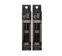 e.l.f. Wow Brow Gel Neutral Brown 3.5g Tinted Volumising Eyebrow Wax Gel, 2 Pack