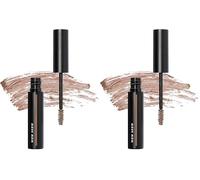 e.l.f. Wow Brow Gel, Volumizing, Buildable, Wax-Gel Hybrid, Creates Full, Voluminous-Looking Brows, Locks Brow Hairs In Place, Taupe, Fiber-Infused 3.5g (Pack of 2)