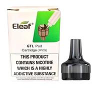 E Leaf GTL Pod [No Coil] 1 Pack - COMPATIBLE WITH: E Leaf GTL Pod Tank and GTL Coils - Bottom-Fill, All Vaping Style - Nicotine Free