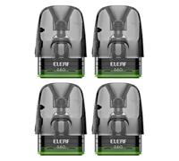 E LEAF iVeni Duo Pod [0.6 ohm | 20w - 24w ECO | 34w - 40w POWER] 4 Pack - COMPATIBLE WITH: iVeni Duo Kits - Top-Side Fill, DTL Vaping, Mesh Coil Build - Nicotine Free