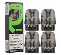 E LEAF iVeni Pod [0.6 ohm | 15w - 25w] 4 Pack - COMPATIBLE WITH: iVeni and iVeni SE Kits - Top-Fill, RDTL Vaping, Mesh Coil Build - Nicotine Free