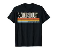 E-Learning Specialist Week Retro Vintage Back to School Day T-Shirt