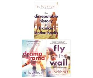 E. Lockhart 3 Books Collection Set (Fly on the Wall, Dramarama, The Disreputable History of Frankie Landau-Banks)