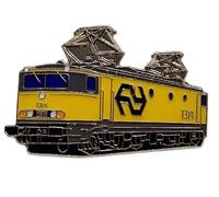 E-Lok Series 1300, Series 1300 Nederlandse Spoorwegen Pin Badge Lapel Pin Railway Train Locomotive Train Subway Rail Steam Locomotive E-Loco Metro Train Railroad, passend, Copper