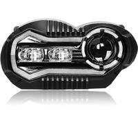 E-Mark Approved LED Headlight High Low Beam with DRL LED Headlight Assembly Compatible with BMW R1200GS 2004-2012 R1200GS Adventure 2005-2013