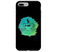 E = MC 2 Squared Funny Coffee Science Physics Math Lover Case for iPhone 7 Plus/8 Plus