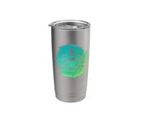 E = MC 2 Squared Funny Coffee Science Physics Math Lover Stainless Steel Insulated Tumbler