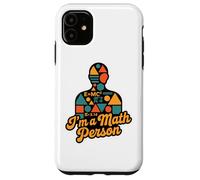 E=MC2 3.14 I'm a Math Person Silhouette Science Nerdy G ase for iPhone 11