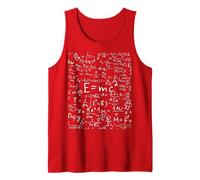 E=MC2 Energy Mass Speed of Light Theory Physics Relativity Tank Top