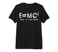 E MC2 Physics Formula Science Nerd Teacher Student Graphic Premium T-Shirt