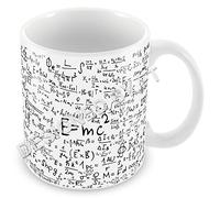E=MC2 Physics, Maths, Science Student Gift Ceramic White 11oz Mug By FT.