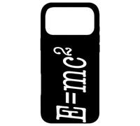 E=mc2 Theory or Relativity Case for iPhone 17 Pro Max