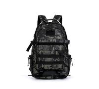 E,Military Tactical Backpack - Waterproof Hiking Backpack for Outdoor Sports, Fishing Camping, Durable Rucksack with Large Capacity, Adjustable Straps & Multiple Pockets