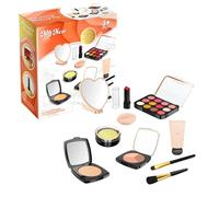 é Miroir Coiffure Palette Ongles - Ensembles De Maquillage Pour Filles Kit Jouets Les Jouent Ensemble Cosmétiques Faux Petites Jeu De R, Mallette Beauté Princesse Lavable Rouge À Lèvres