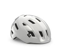 Met E-mob Urban Helmet White L L Glossy White