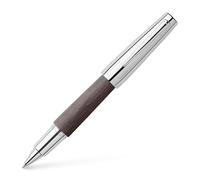 Faber-Castell e-motion Rollerball Pen - Black Wood and Chrome