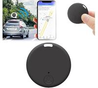 E-ndyniner Extra Mini Magnetic GPS Tracker for Vehicles,Micro GPS Tracking Device,Mini Worldwide GPS Tracker,for Kids, car, Luggage, Elderly, Pets (Black)