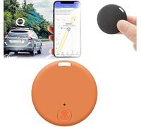 E-ndyniner Extra Mini Magnetic GPS Tracker for Vehicles,Micro GPS Tracking Device,Mini Worldwide GPS Tracker,for Kids, car, Luggage, Elderly, Pets (Orange)