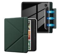 E NET-CASE Detachable Magnetic Case for 7" Kobo Libra Colour & Tolino Vision Color (2024) eReader, Ultra Clear Back Scratch-Proof Light丨Easy to Detach & Attach丨Auto Sleep/Wake, Green