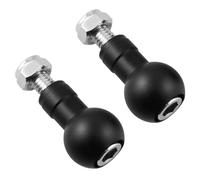 E-outstanding 2 Sets 17mm Metal Ball Head Bracket M6 Screw Adapter Suitable for Bicycle Motorcycle Boat Car Stand Connections