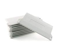 E-outstanding Vertical Blind Weight 10PCS 89mm / 3.5 inch White Vertical Blind Bottom Chainless Hem Slat Louver Weights for Slats Drapes Curtain Repair Spare Parts
