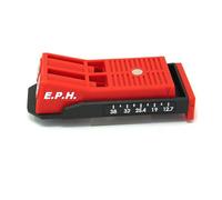 E.P.H. ETPHJ Twin Pocket Hole Jig, Adjustable Metric Pocket Screw Jig with Magnetic Plate & Hardened Guides, for Cabinet, Furniture & Timber Joinery (No Accessories Included)