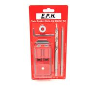 E.P.H. Twin Pocket Hole Jig Kit with Driver and Drill Bit - ETPHJBPHEX