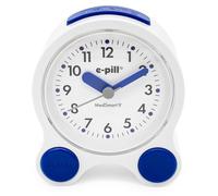 e-pill MedSmart V8 Loud Alarm Reminder Atomic Clock with 8 Alarms, White