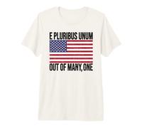 E Pluribus Unum USA Flag Premium T-Shirt