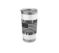 E Pluribus Unum USA Flag Stainless Steel Insulated Tumbler
