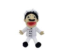 (E) Plush Hat Game Toy Boy Girl Cartoon Hand Puppet Plushie Doll Talk Show Party