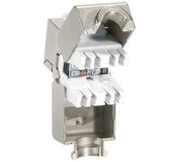 E-Quip Equip 8X Keystone Jack Cat. 6 LSA Fully-Shielded Tool-Free Port