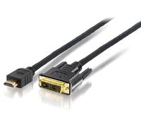 E-Quip equip HDMI to DVI Adaptor Cable 10 m Black