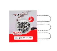 E & S 3 Pack 20 Inch Chainsaw Chain .325" Pitch .058" Gauge 78 Drive Links Semi-Chisel Chain Saw Chains for Husqvarna, Poulan, Craftsman, Greenworks and More Chainsaw Brands