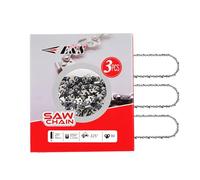 E & S 3 Pack Chain Saw Chain 20 Inch .050" Gauge 0.325" Pitch 80 Drive Links, for Husqvarna 581643680 Chain, Semi Chisel 20 Inch Chainsaw Chain for Husqvarna Stihl Craftsman Jonsered Chainsaw Etc.