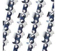 E & S 4 Pack 10 Inch Chainsaw Chain 1/4" Pitch .050" Gauge 58 Drive Links Semi-Chisel Chain Saw Chains for Oregon, Stihl, Husqvarna, Poulan, Craftsman, Greenworks and More Chainsaw Brands