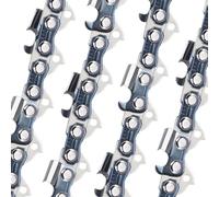 E & S 4 Pack 18 Inch Chainsaw Chain .325" Pitch .050" Gauge 72 Drive Links Semi-Chisel Chain Saw Chains for Oregon, Stihl, Husqvarna, Poulan, Craftsman, Greenworks and More Chainsaw Brands