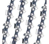 E & S 4 Pack 20 Inch Chainsaw Chain .325" Pitch .058" Gauge 78 Drive Links Semi-Chisel Chain Saw Chains for Oregon, Stihl, Husqvarna, Poulan, Craftsman, Greenworks and More Chainsaw Brands