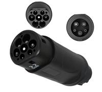 E-S1mple Type 2 to Type 1 EV Adapter for Type1 Electric & Hybrid Vehicles