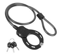 E Scooter Lock, E Scooter Lock with Key, 120 cm Lock for E Scooter, 14 mm Thick Handcuff Lock, High Security, Scooter Lock for Scooter, Bicycle, Pushchair