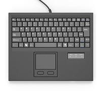 E-SDS Industrial Wired USB Keyboard 84 Keys with Touchpad, Slim Portable and one USB Port