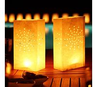 e-shop2door Candle Luminary Bags (Pack of 10) - Sun Design