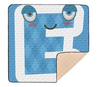 E Soft Thick Baby Activity Play Mat for Indoor Outdoor Non-Toxic Baby Crawling Mat for Baby Kids Toddlers Infants, 50'' x 50''