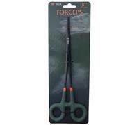 E-SOX Long Forceps 25cm | Pike Fishing Forceps for Safely Unhooking Pike | Serrated Jaws | High Carbon Steel | Durable Matt Black PTFE Finish | Soft Touch Handle with Non-Slip Grip | Code TPAD01