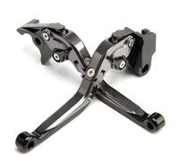 E-SPEEDMTC For Triumph Tiger 1050/ Sport/ 800 XC/XCX/XR/XRT/XRX Modified CNC aluminum Alloy Length Adjustable Foldable Brake Clutch Lever Accessories (Gray)