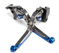 E-SPEEDMTC For Triumph Trident 660 2021-2024 Modified CNC aluminum Alloy Length Adjustable Foldable Brake Clutch Lever Accessories (Blue)