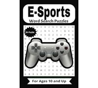 E-Sports: Word Search Puzzles with Easy-to-Read Print about E-Sports