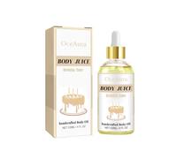 E-ssencia Scented Juicy Body Oil, Moisturizing Body Oil, Juicy Body Oil, Handcrafted Moisturizing Nourishing Skin Body Oil for Men and Women. (1, Cake flavor)