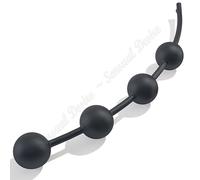 E-Stim Rotating Anal Beads Sensual Desire Butt Plug Stim MyStim Large